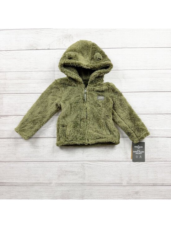 Eddie Bauer Other - Eddie Bauer Kids Sherpa Fleece Hooded Jacket Full Zip Plush Coat NWT 24 Months